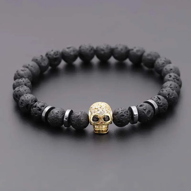 Skull Bracelet Men Classic