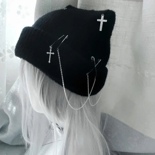 Hat with cat ears Handmade