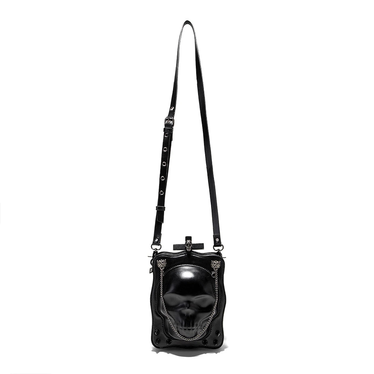 STREET Stylish shoulder bag with skull/ Unisex