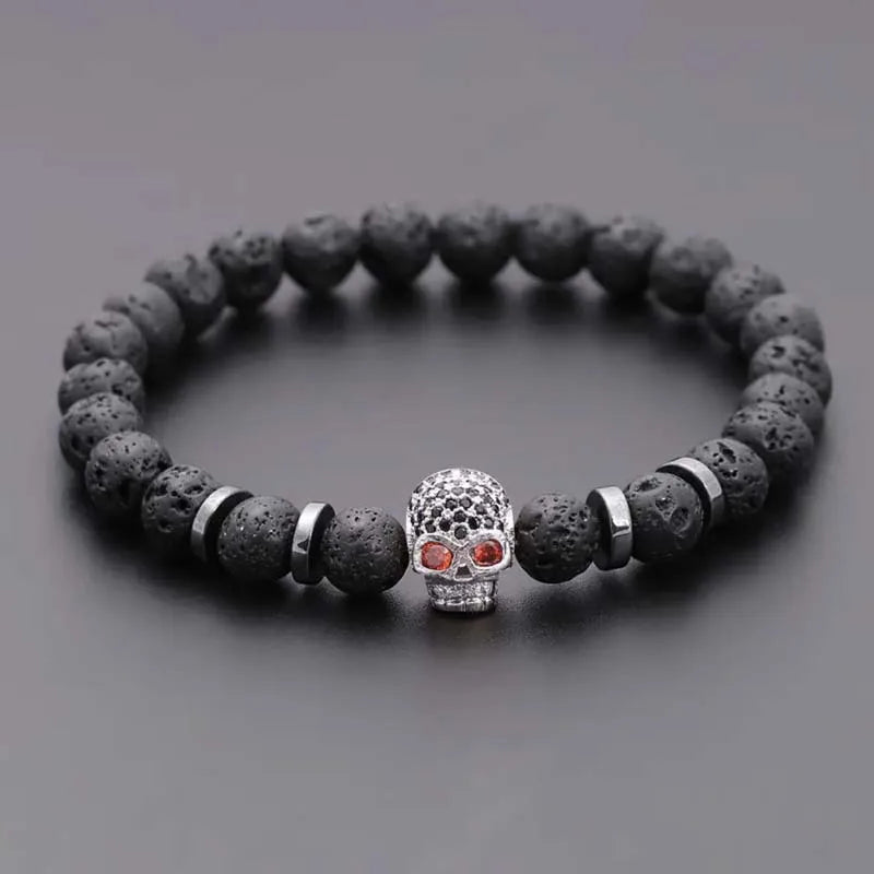 Skull Bracelet Men Classic